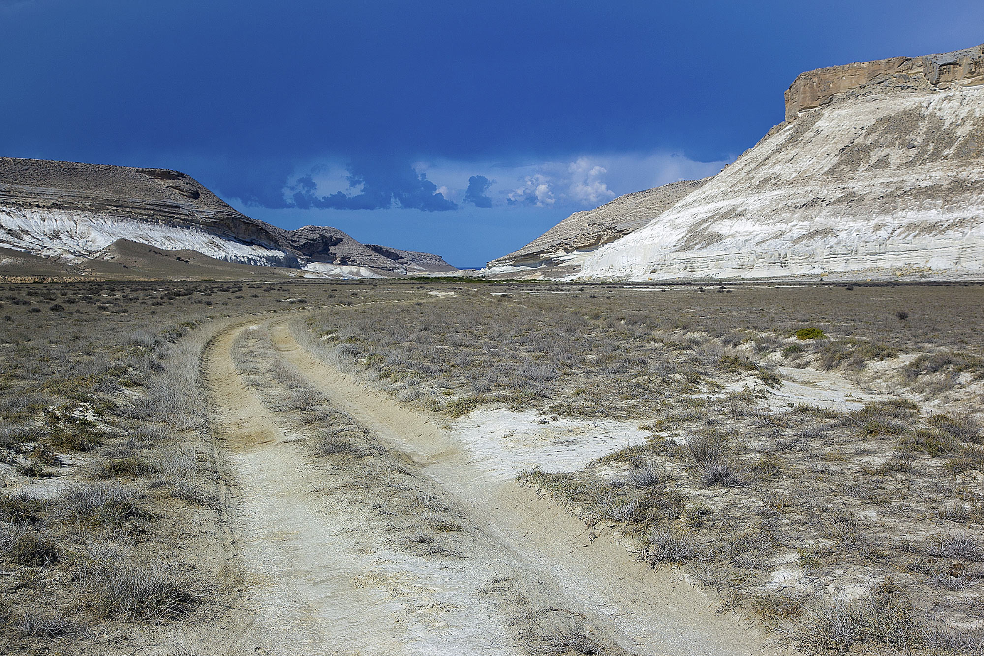 Chalk mountain, Mangystau